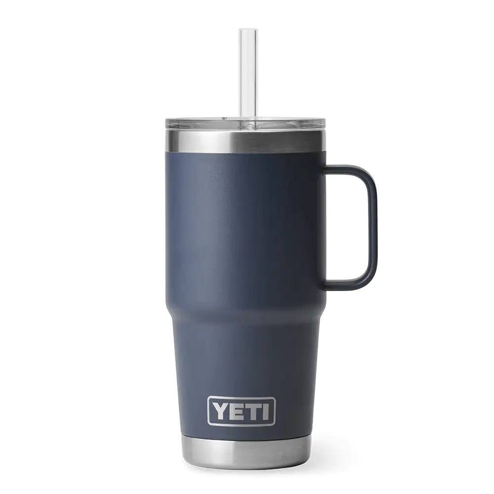YETI Rambler 25oz Mug With Straw Lid (710ml)