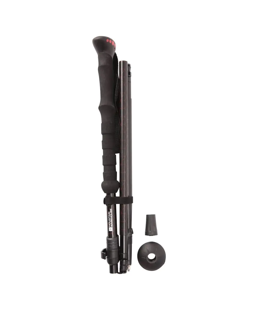 Mountain Warehouse Unisex Blencathra Trekking Poles Set (Black) - One Size