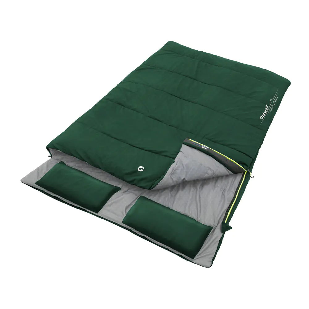 Outwell Roadtrip Double Sleeping Bag (Green)