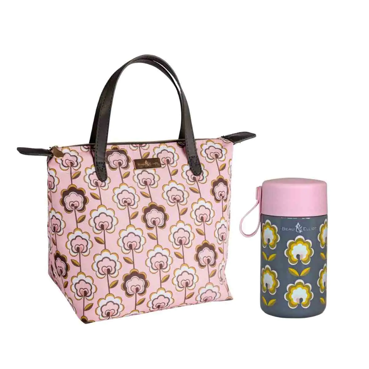 Beau & Elliot Boho Insulated Lunch Tote & Insulated Food Flask