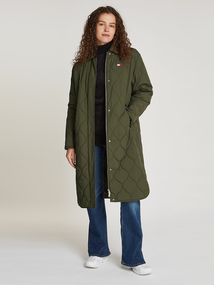 Quilted Long Parka