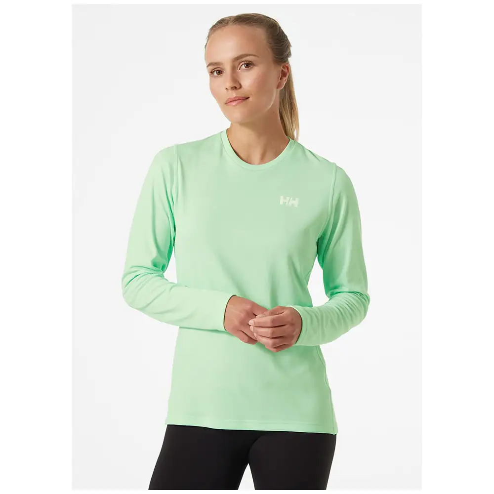 Helly Hansen Womens Lifa Active Solen Long Sleeved T-Shirt (Mint)