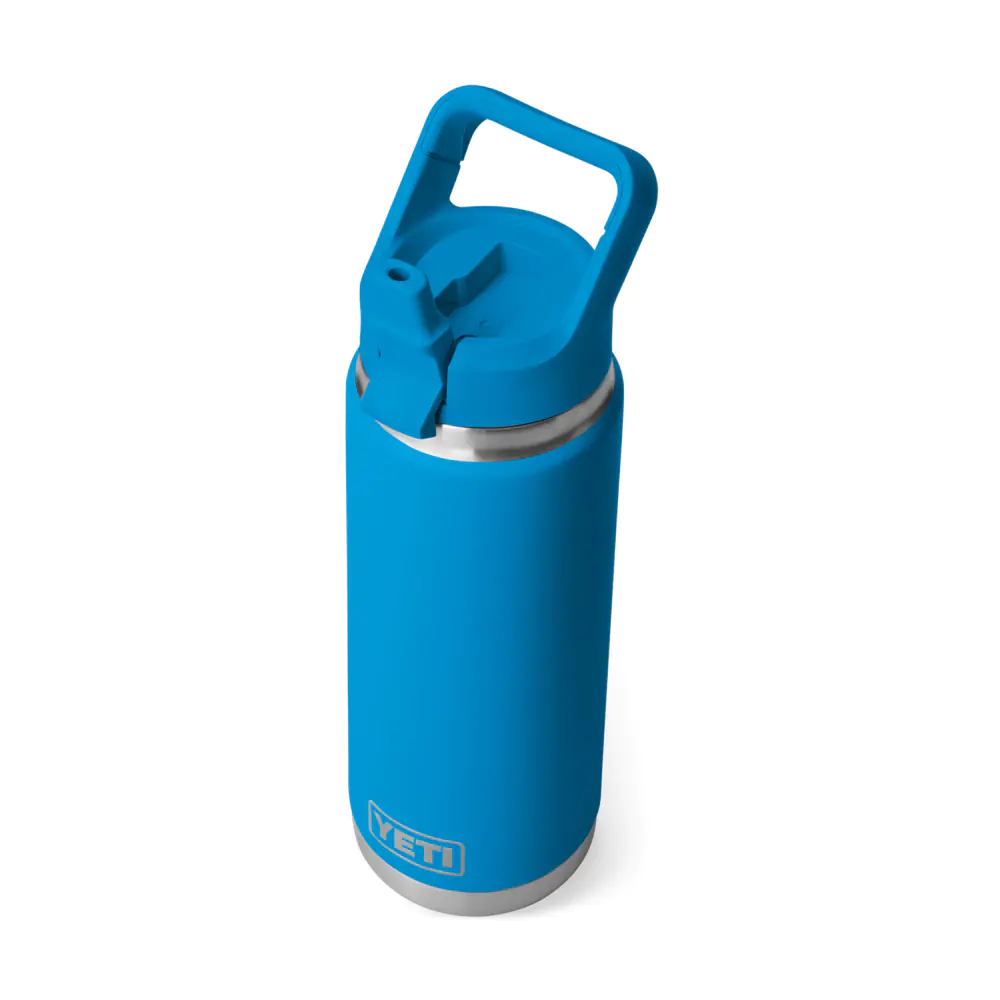 YETI Rambler 26oz Bottle With Straw Cap - 769ml (Big Wave Blue)