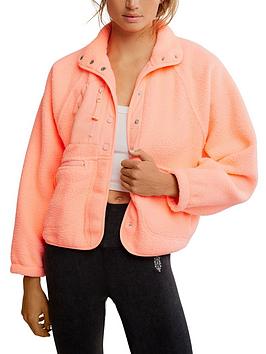 Free People Movement Women'S Training Hit The Slopes Jacket - Orange