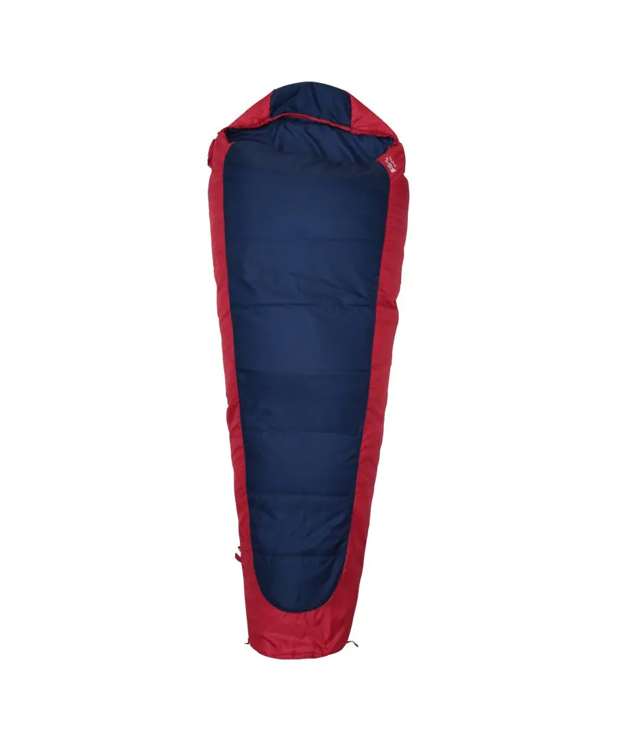 Mountain Warehouse Unisex Adult Microlite 500 Left Zip Midseason Mummy Sleeping Bag (Navy) - One Size