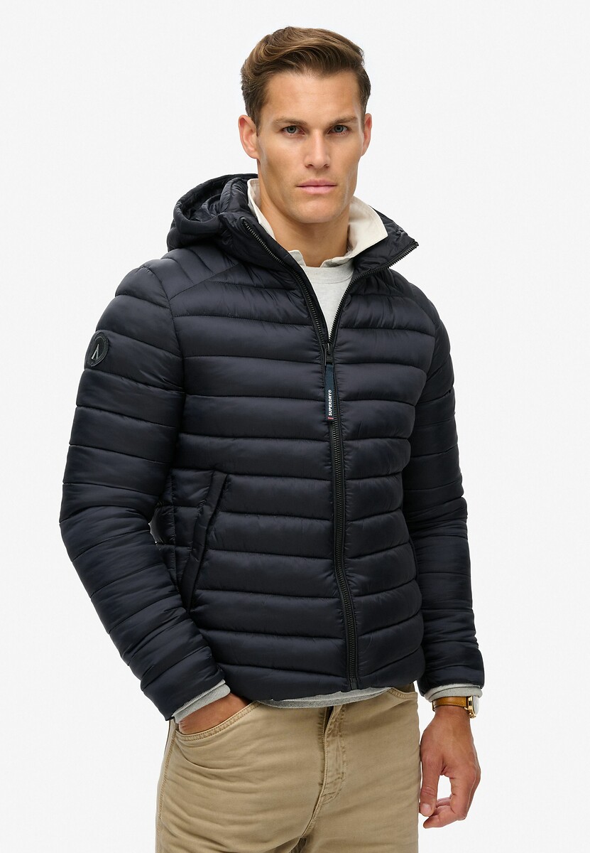 Sports Hooded Padded Jacket