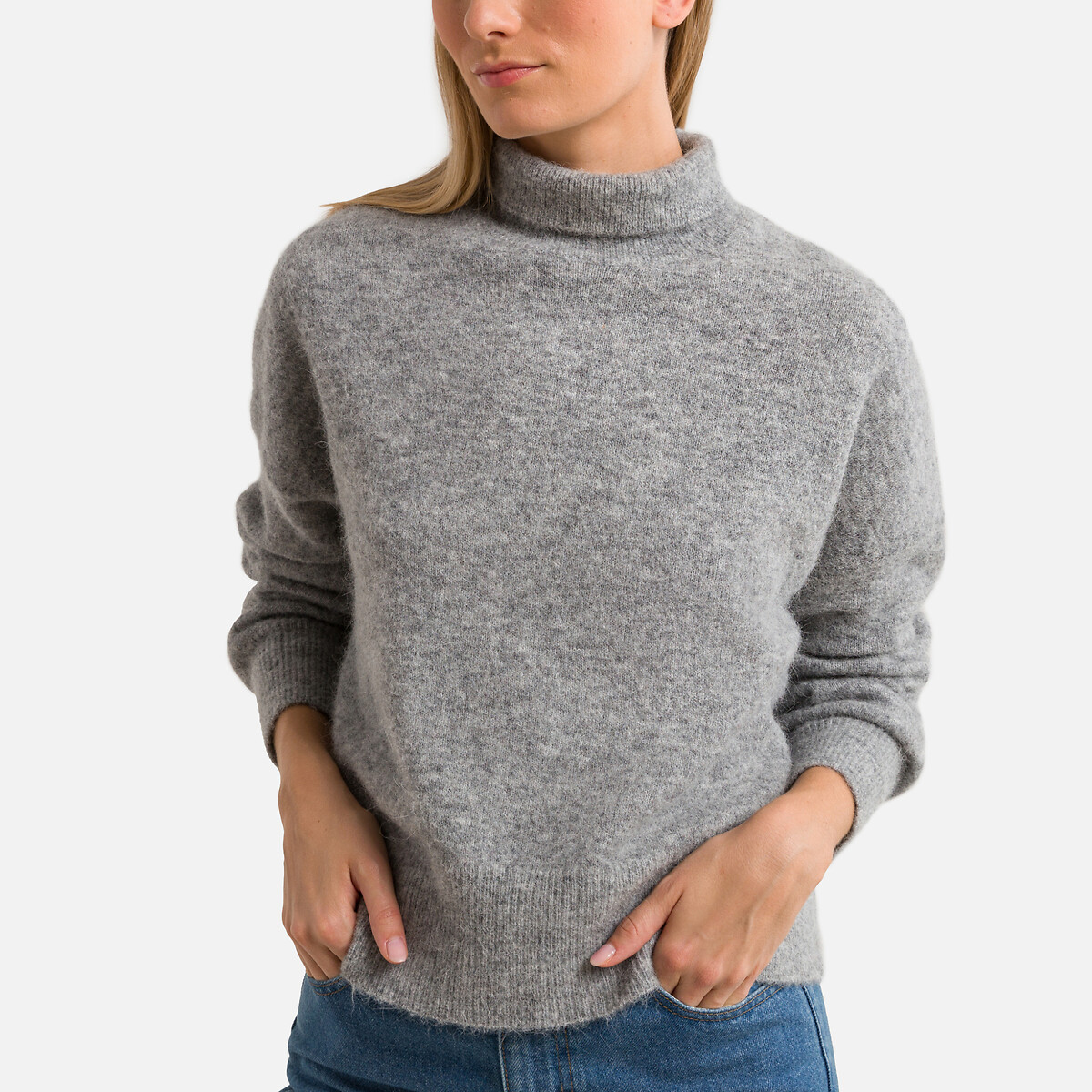 Nola Wool Mix Jumper with Turtleneck
