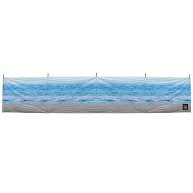 Beach 5 Pole Windbreak (Wooden Poles)