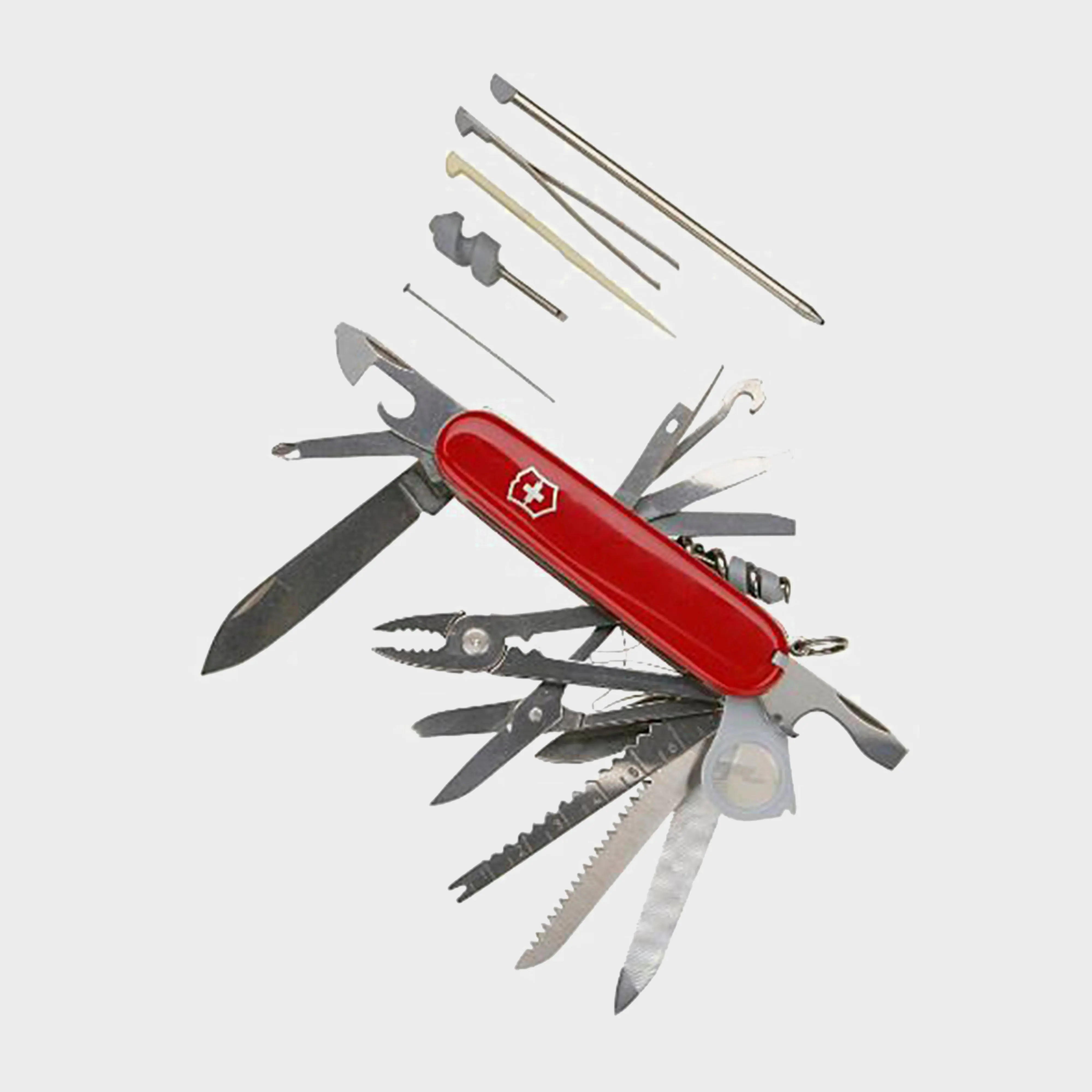 Victorinox Swiss Champ Knife - Red, Red