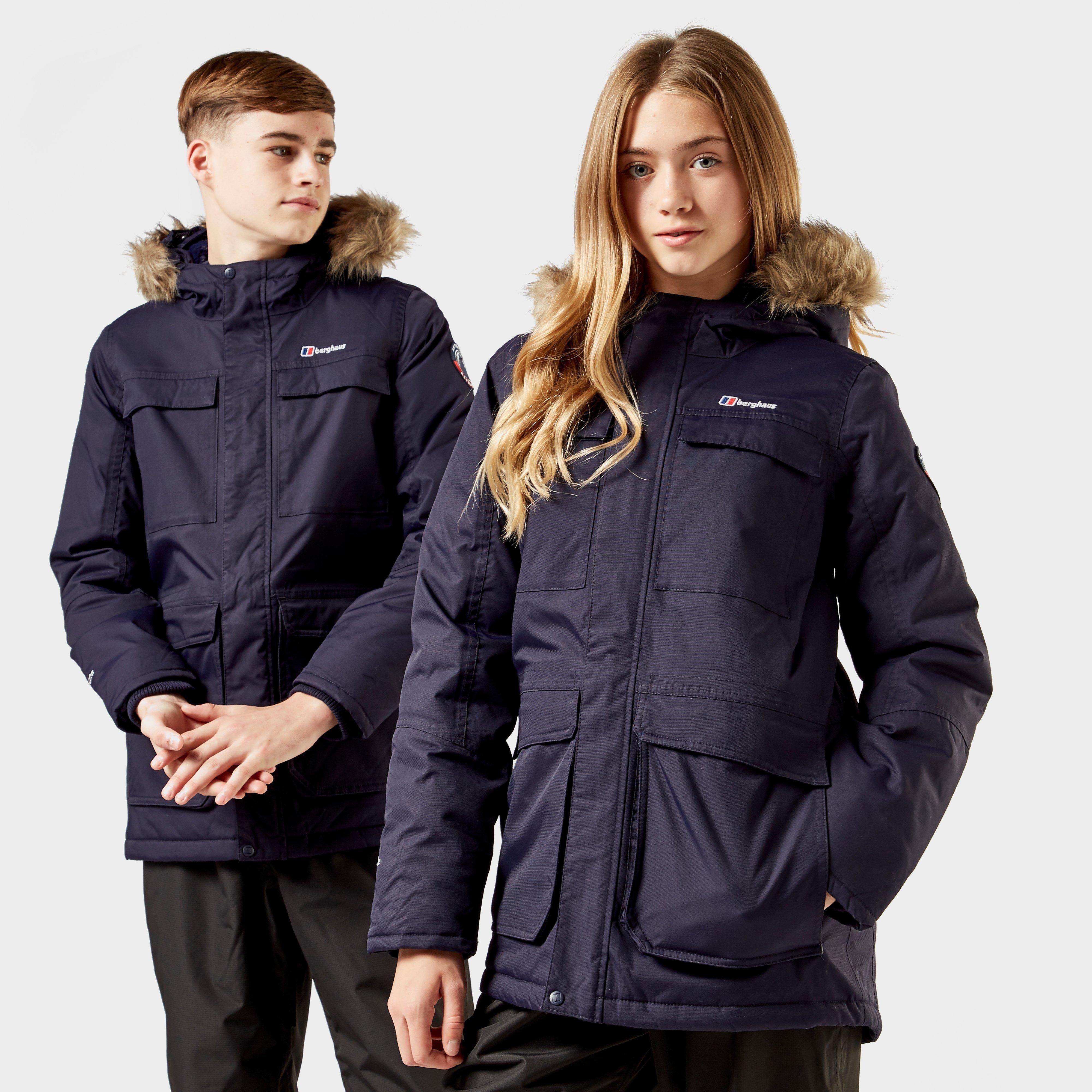 Berghaus Kids' Fourstones Waterproof Parka - Navy, Navy