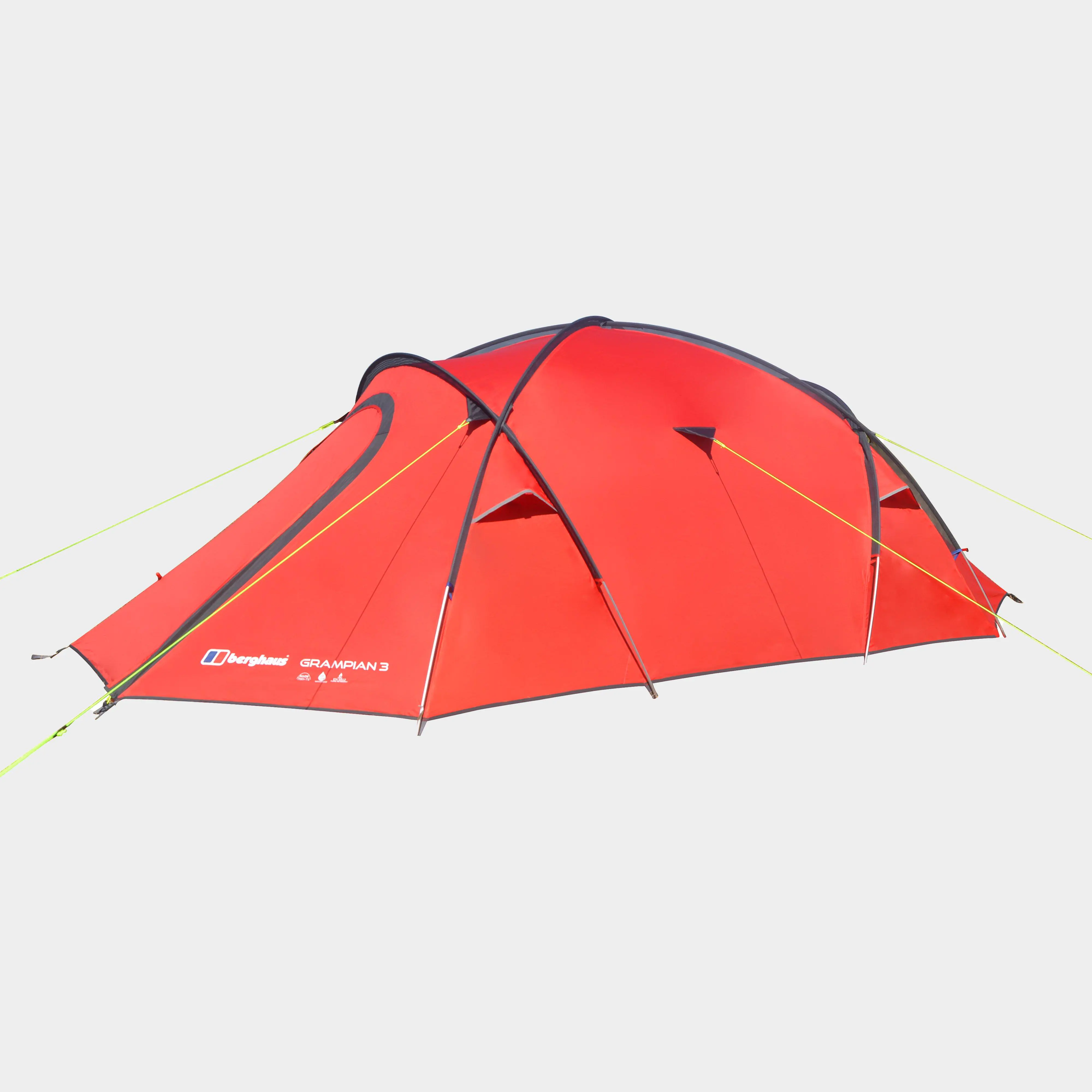 Berghaus Grampian 3 Tent - Black, Black