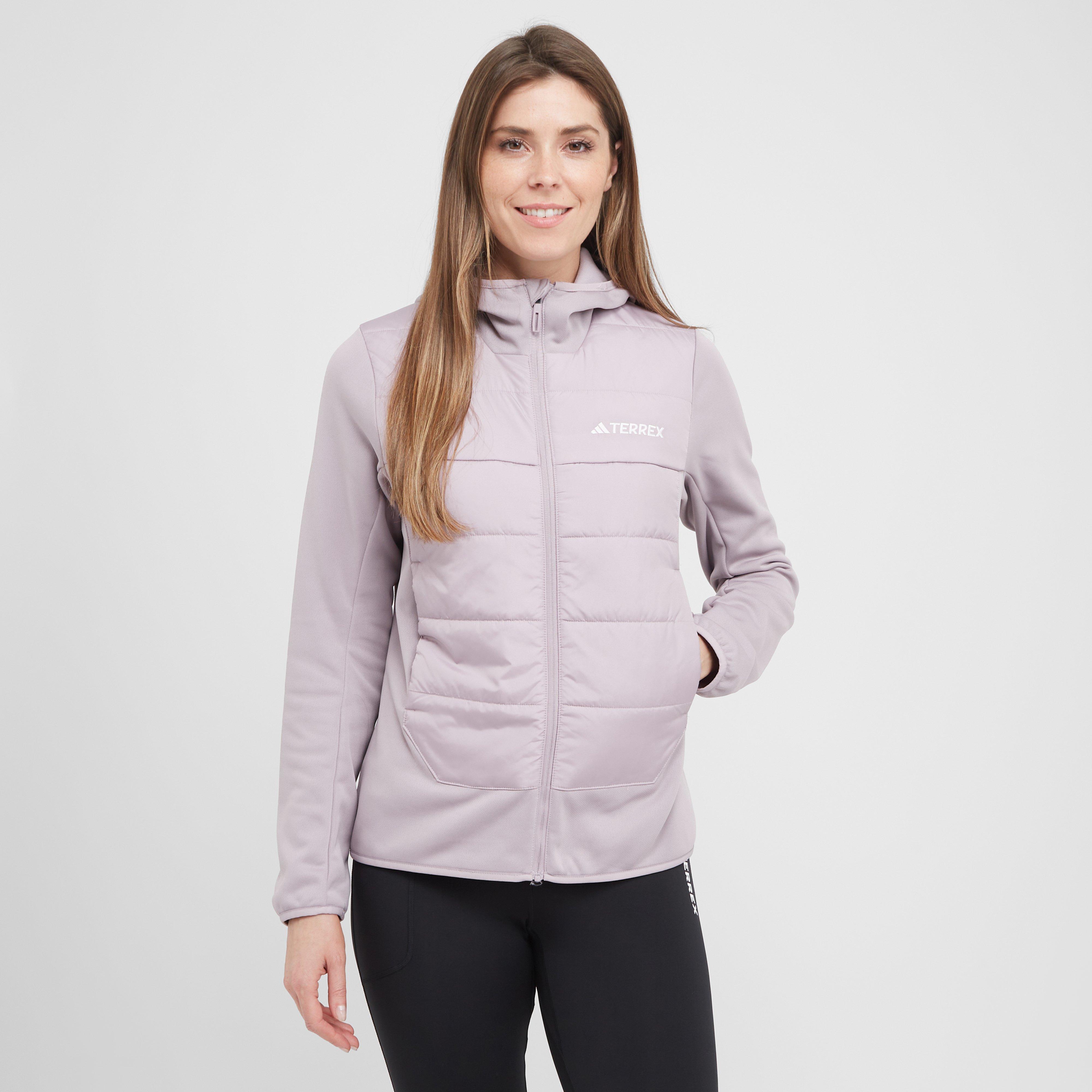 Adidas Women's Multi Hybrid Insulated Hooded Jacket - Pup, PUP