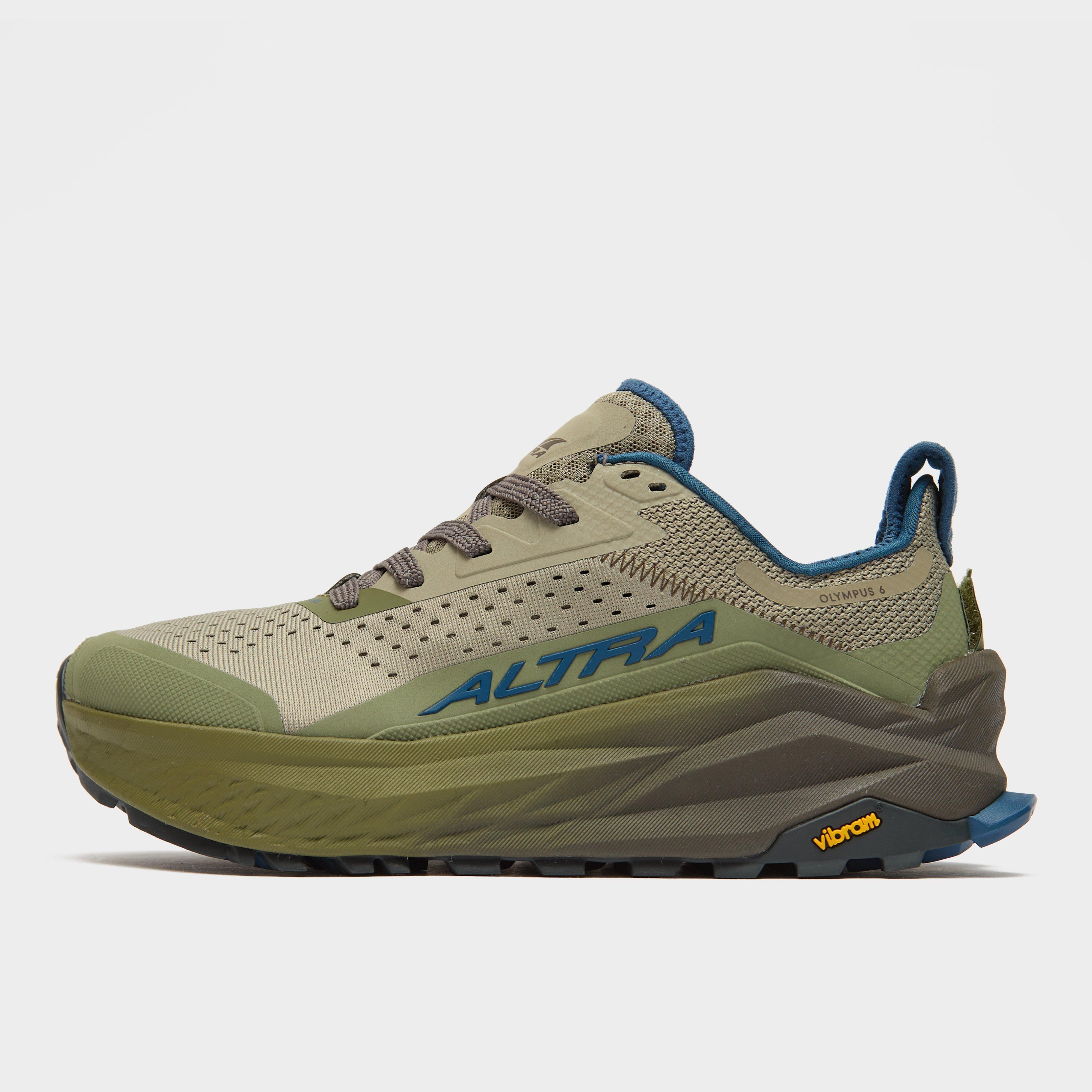 Altra Men's Olympus 6 Trail Running Shoes - Green, Green
