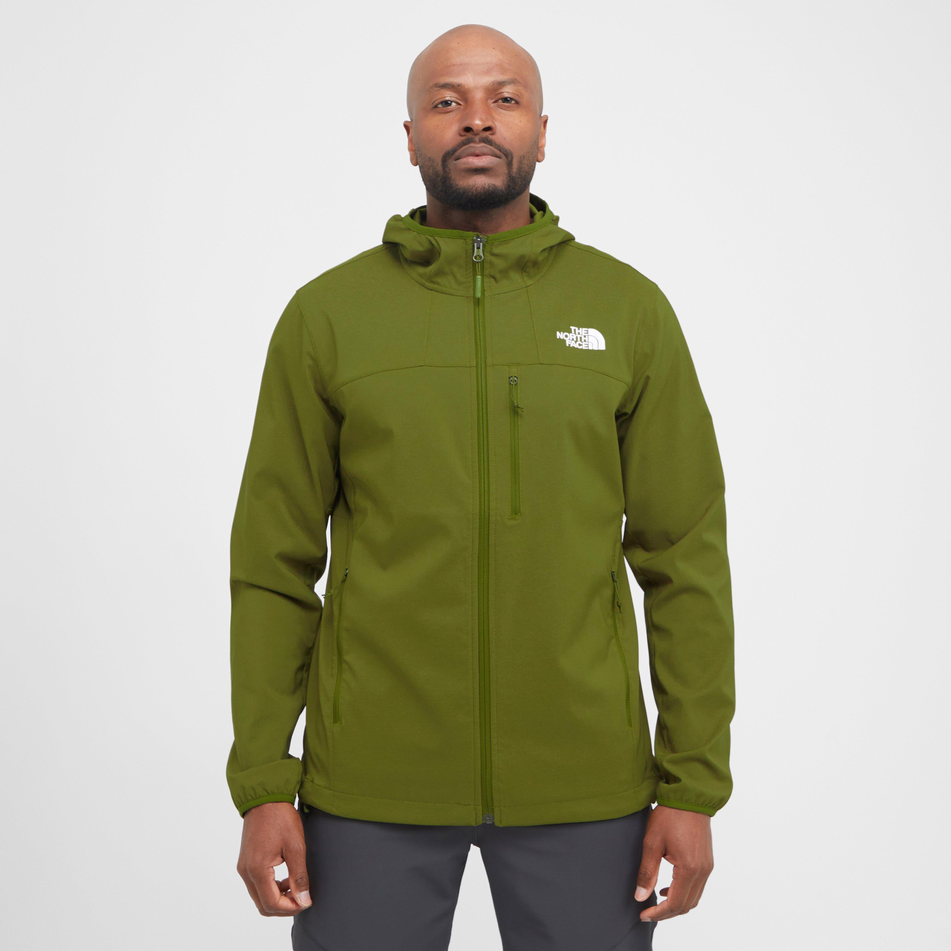 The North Face Men's Nimble Softshell Hoodie - Grn, GRN