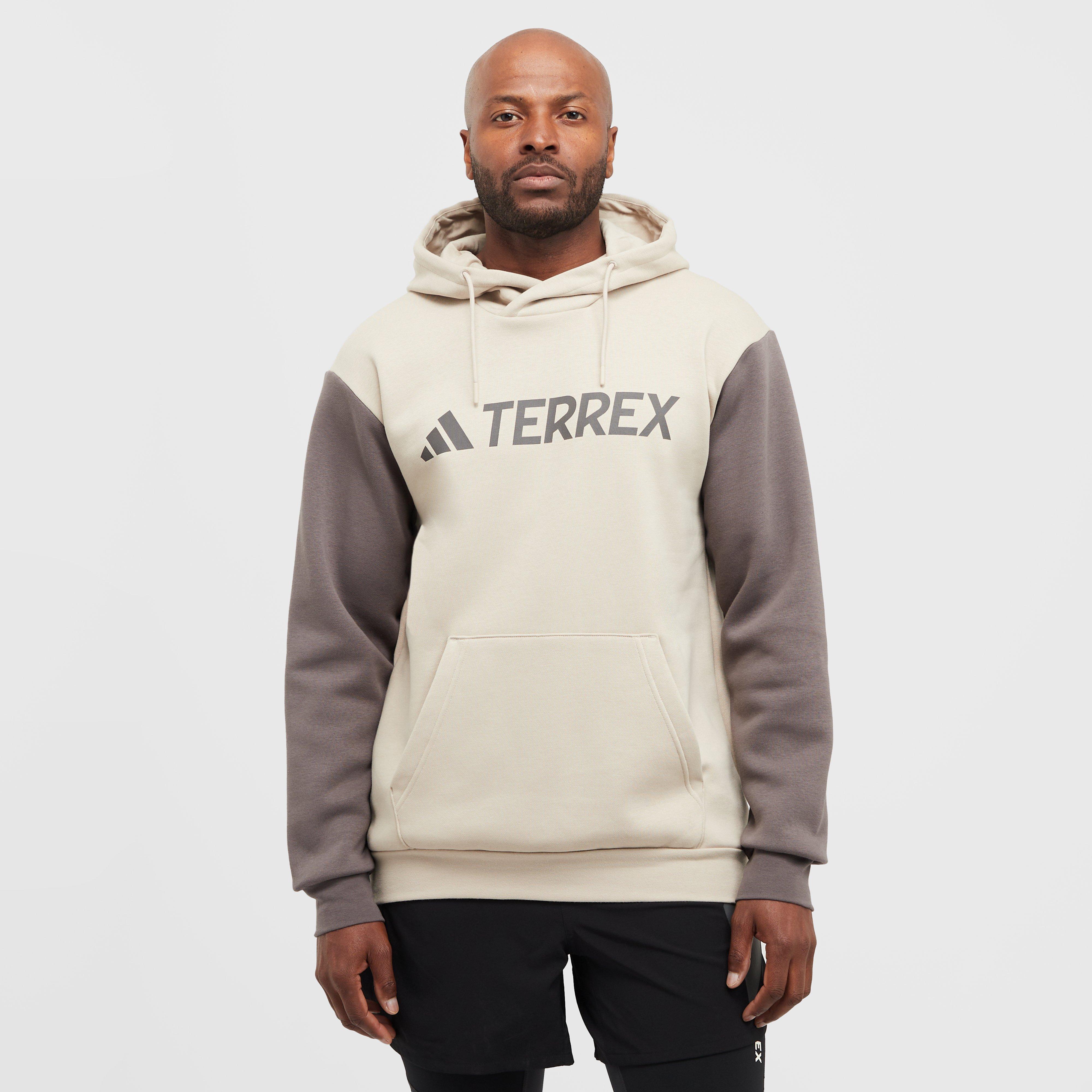 Adidas Terrex Men's Logo Hoodie - Bei, BEI