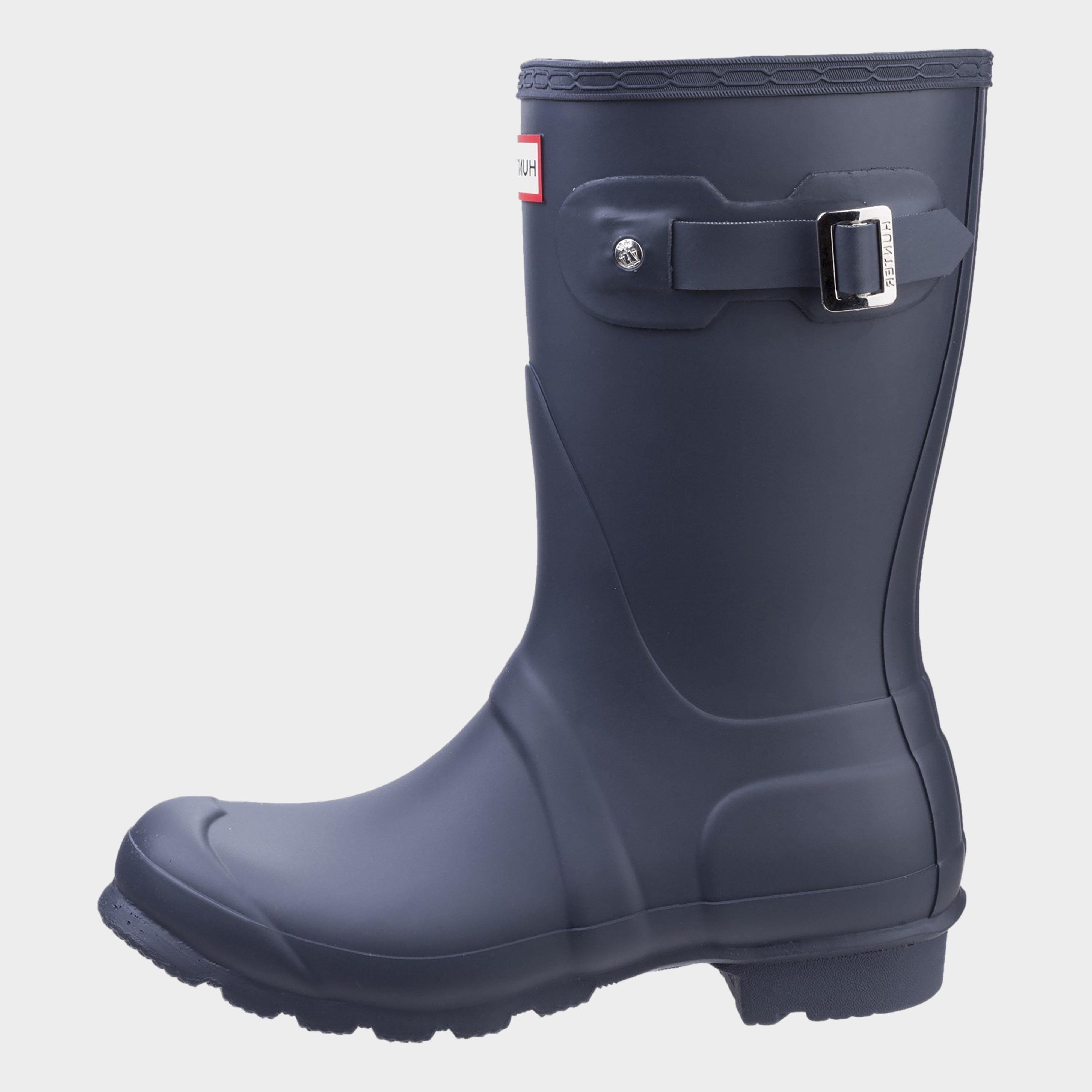 Hunter Women's Original Short Wellington Boots, Blue
