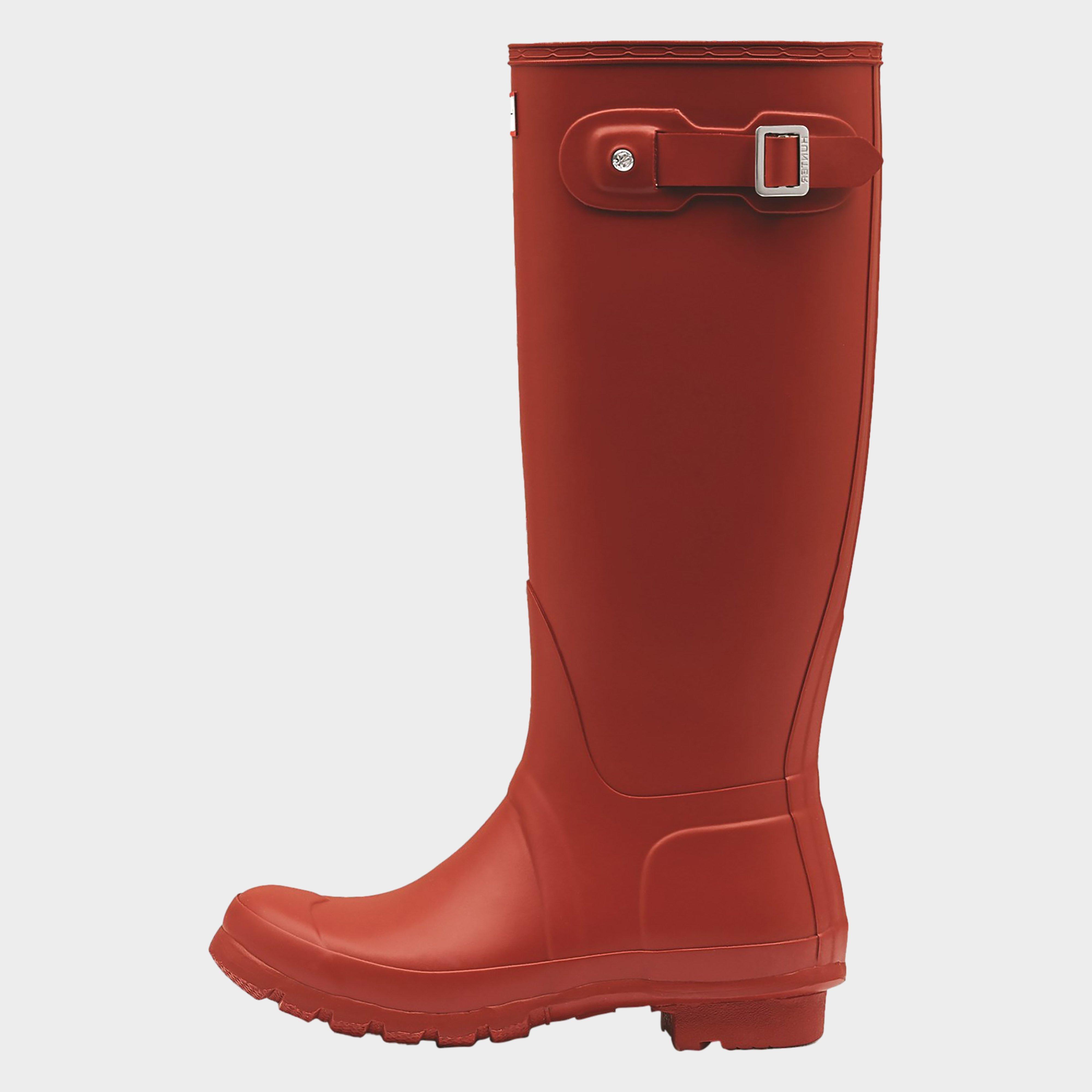 Hunter Women's Original Tall Wellington Boots, Red