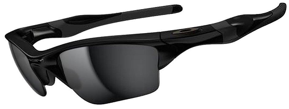 Oakley Half Jacket 2.0 XL Sunglasses (Polished Black/Black Iridium), Black