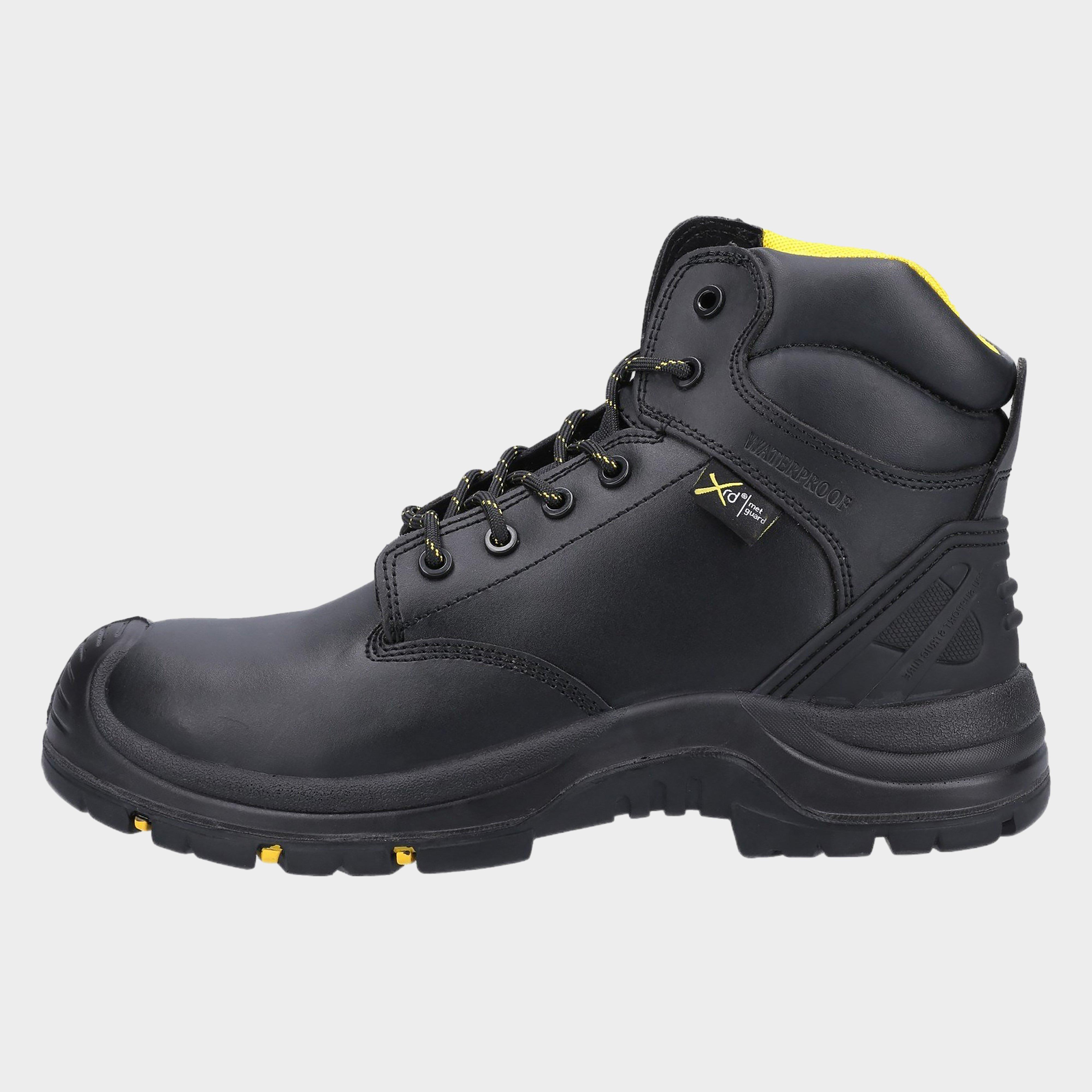 Amblers safety Unisex AS303C Wrekin Metal Free Metatarsal Waterproof Safety Boot, Black