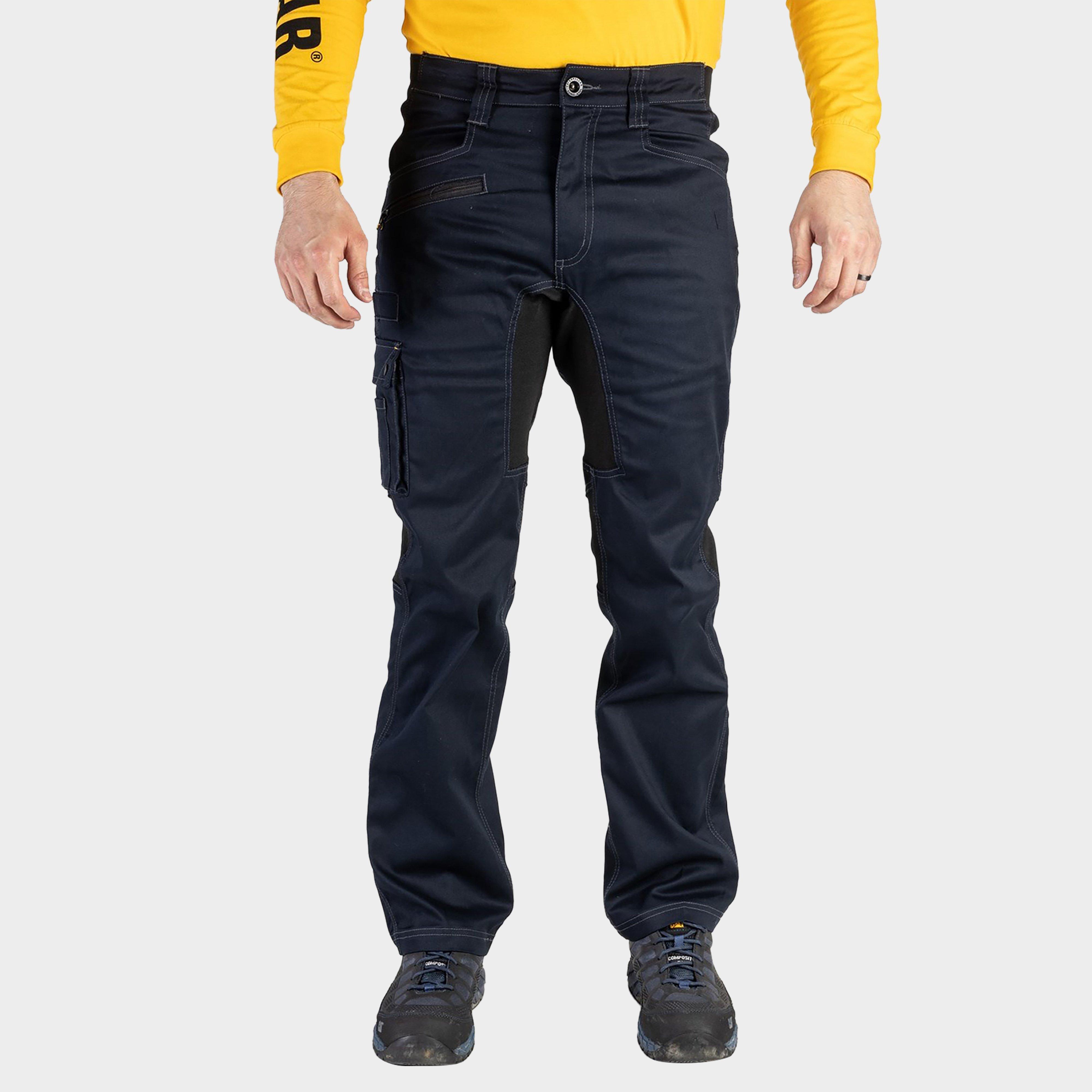 CAT Men's Operator Flex Trouser, Blue