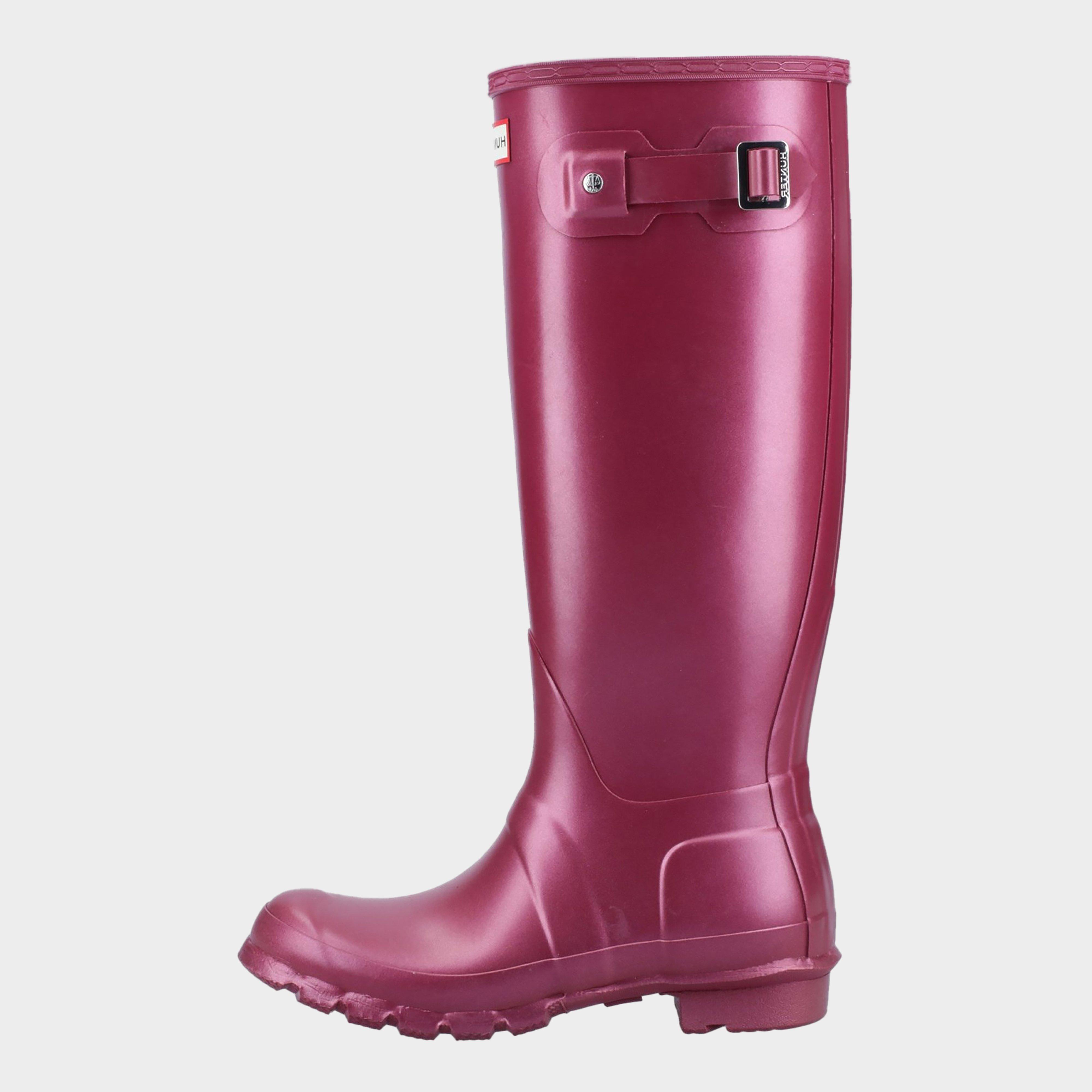 Hunter Women's Original Tall Nebula Wellington, Red