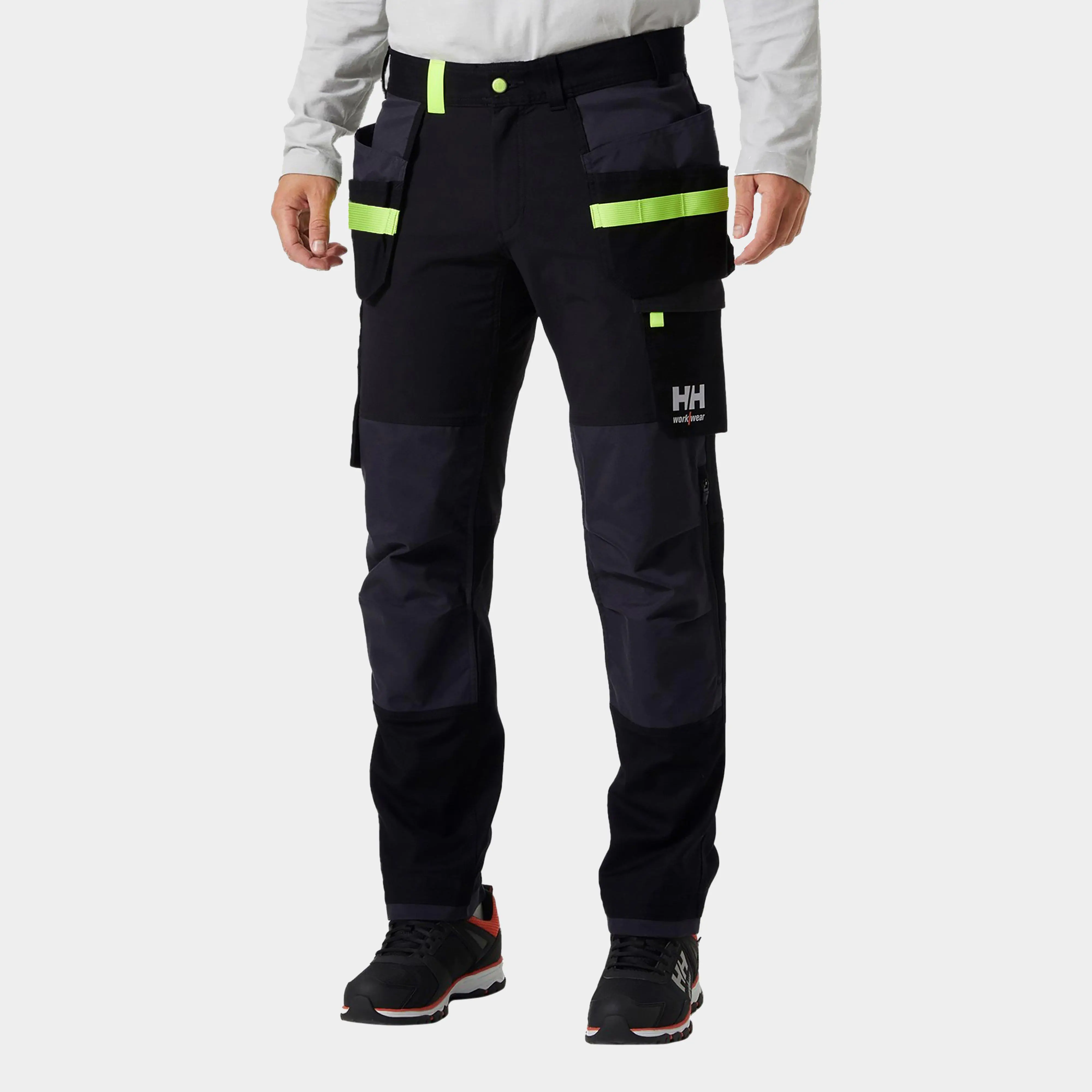 Helly Hansen Workwear Men's Oxford 4x Construction Trouser, Black