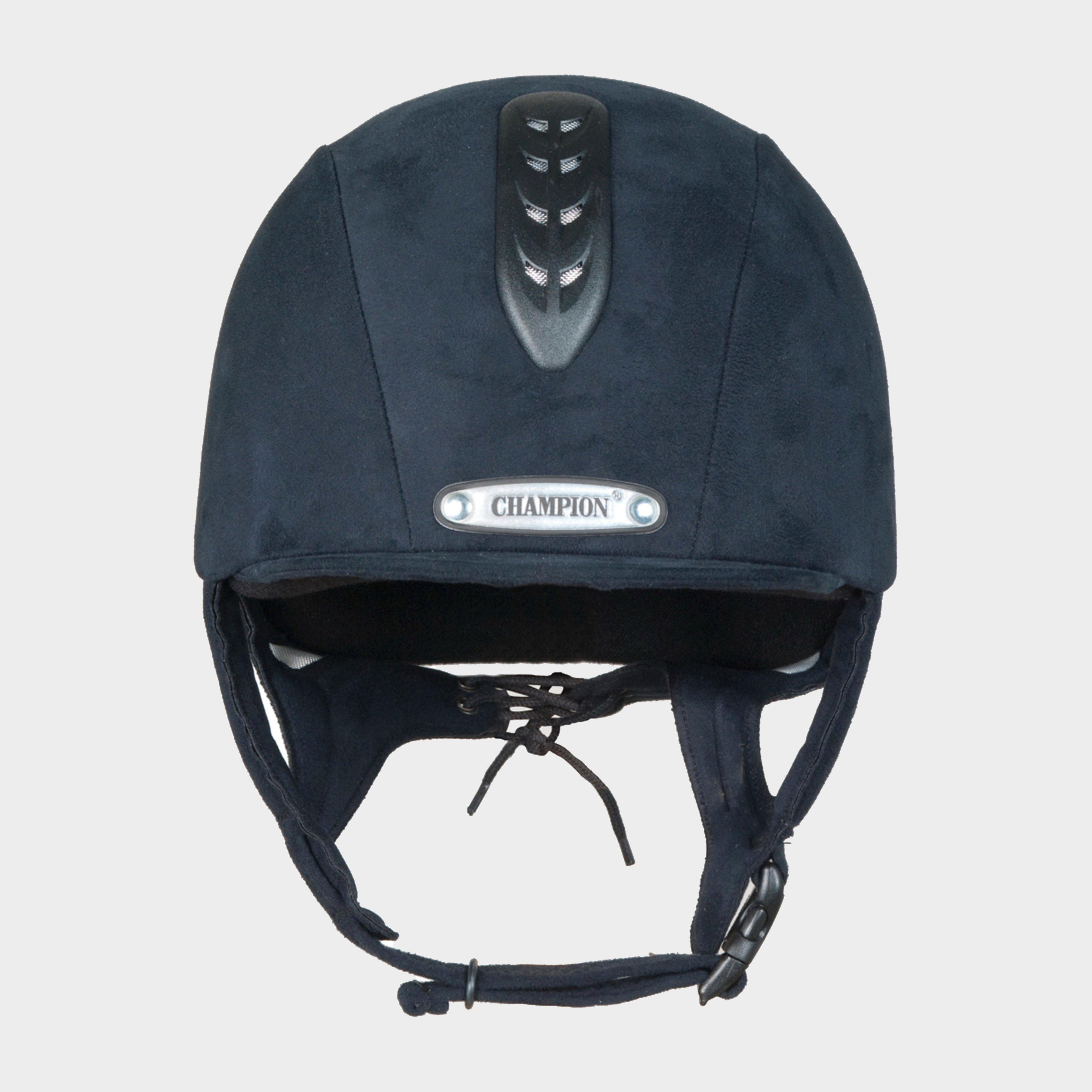 Champion Junior X Air Plus Riding Hat, Navy