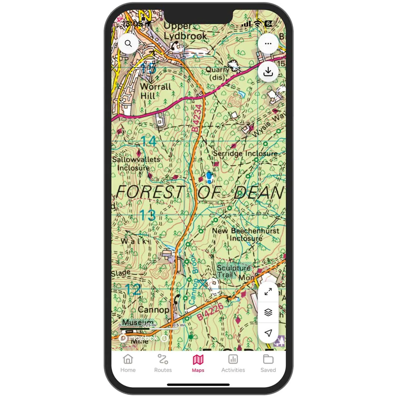 Ordnance Survey OS Maps Premium Annual Subscription