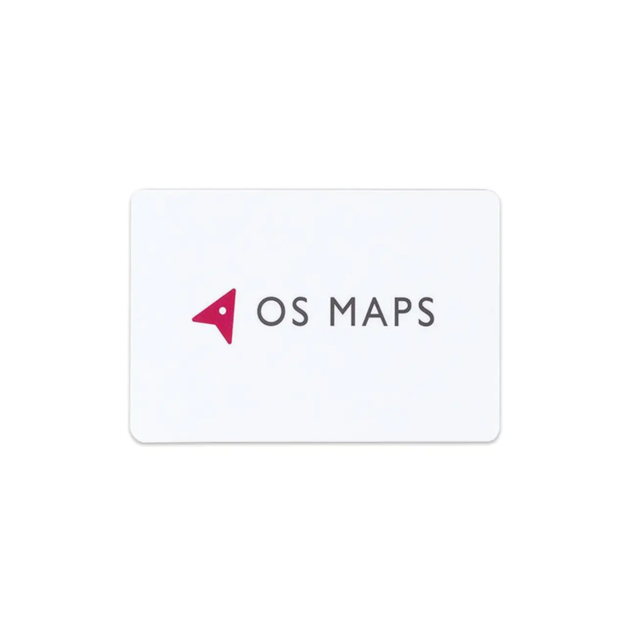 Ordnance Survey OS Maps Premium 12 Months Subscription Gift Card