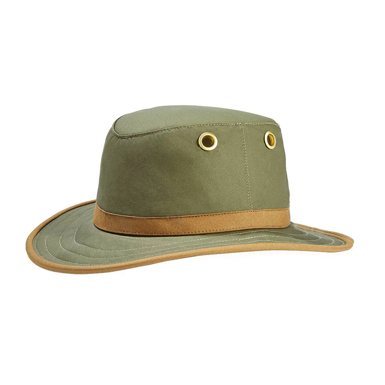 Tilley TWC7 Green Outback Waxed Cotton Hat