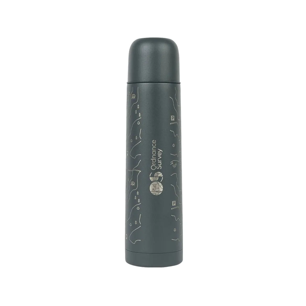 Ordnance Survey Outdoor Kit OS Contour Map Thermal Flask