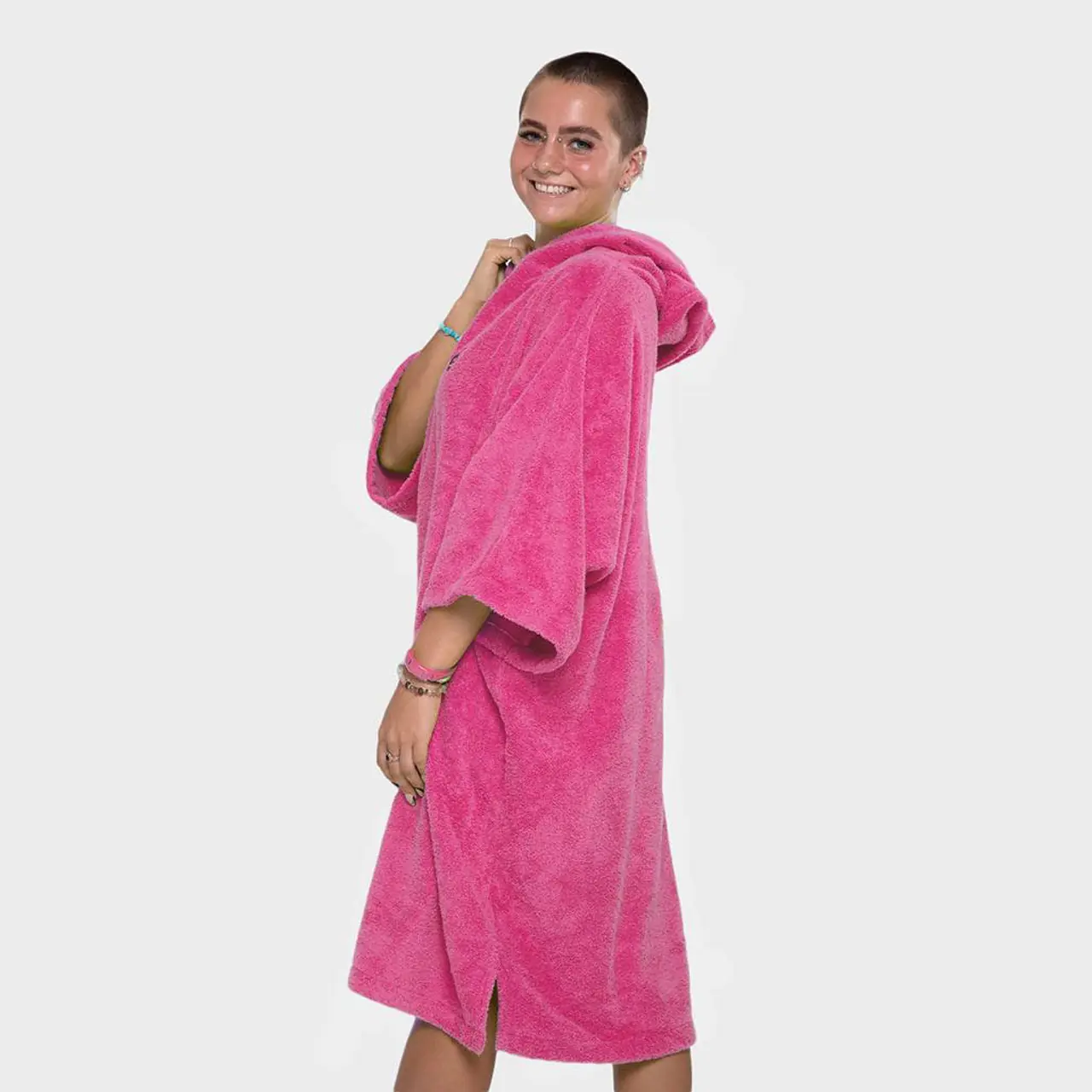 Dryrobe® Organic Towelling Pink Robe