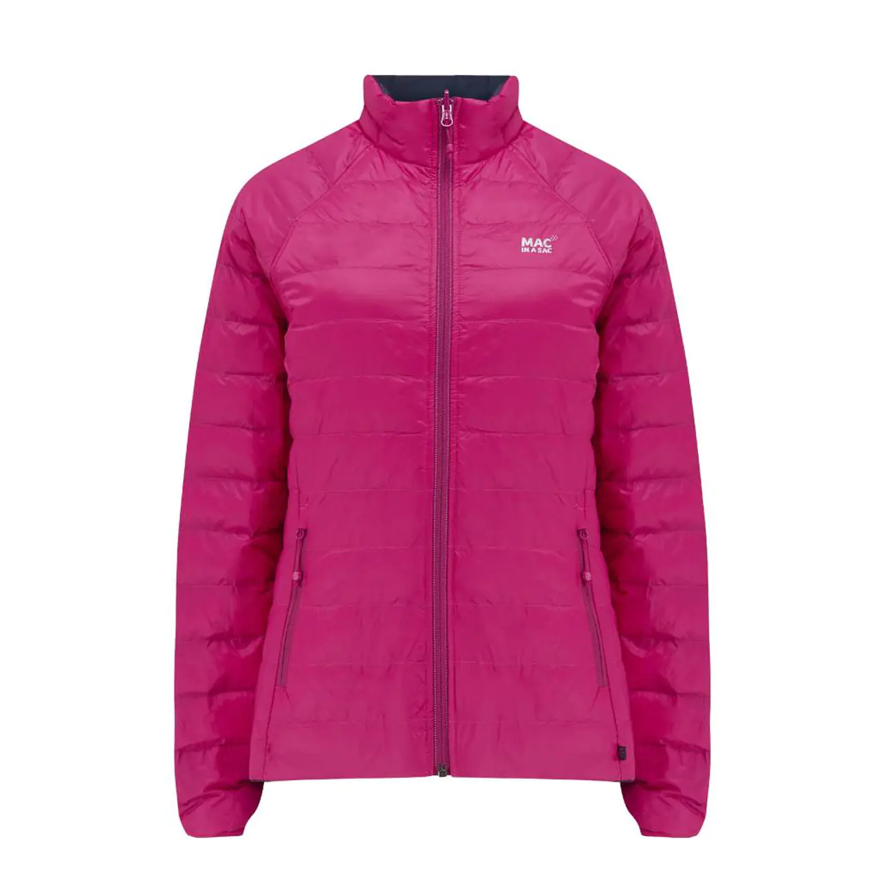 Mac in a Sac Women's Polar Packable Down Fuchsia Jacket