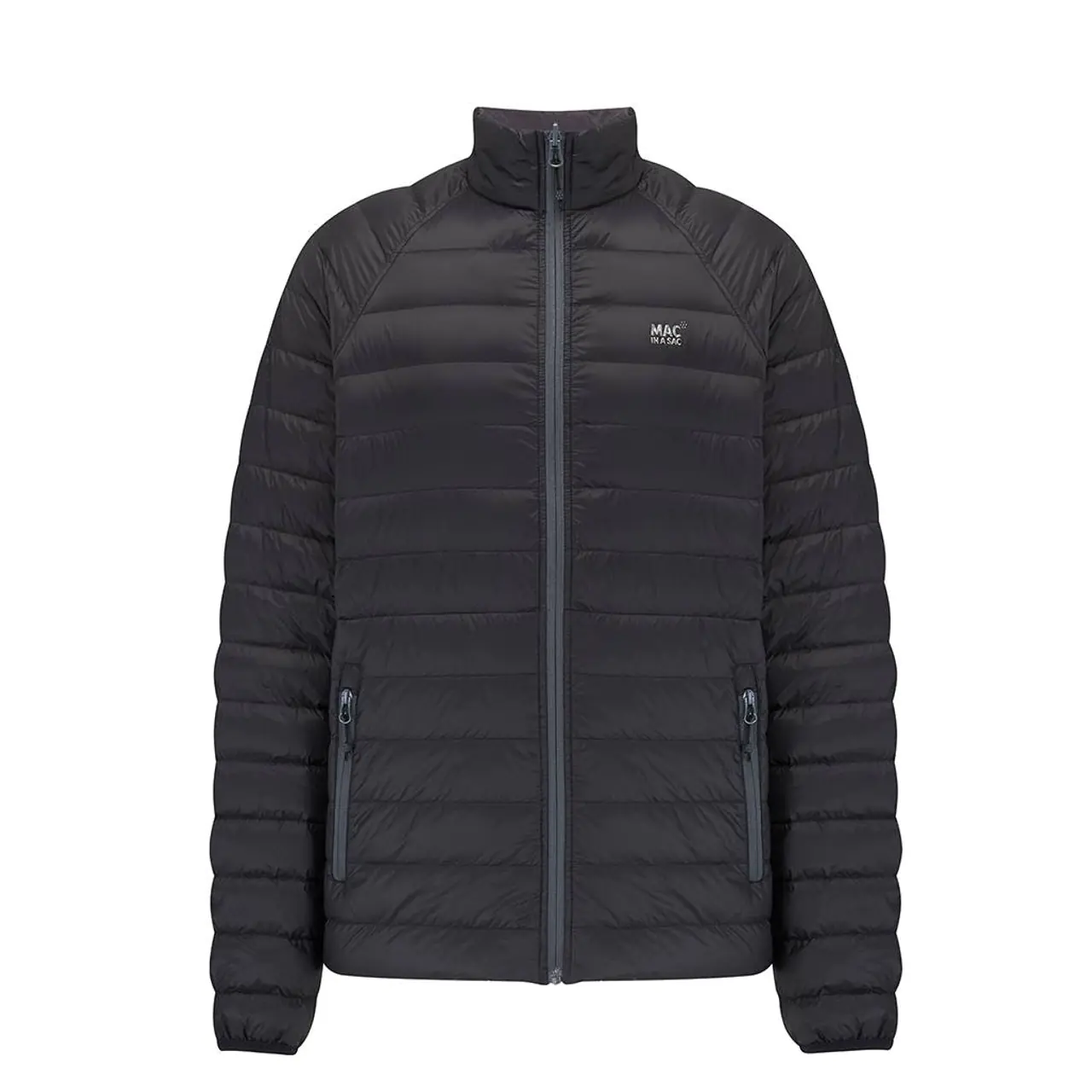 Mac in a Sac Men's Polar Packable Down Black Jacket