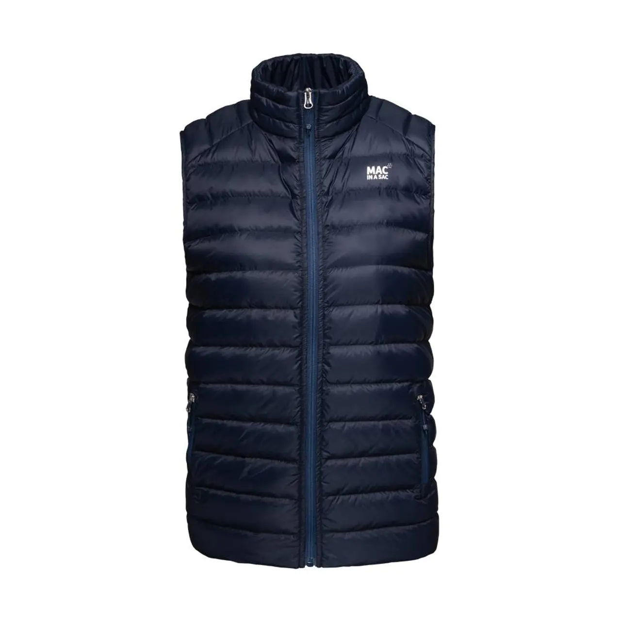 Mac in a Sac Men's Alpine Packable Down Navy Gilet