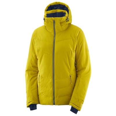 Womens Icepuff Ski Jacket - Golden Palm